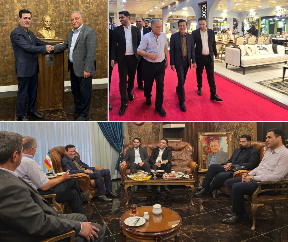 Visit of the President of the Iranian International Exhibition Association to Tabriz International Exhibition
